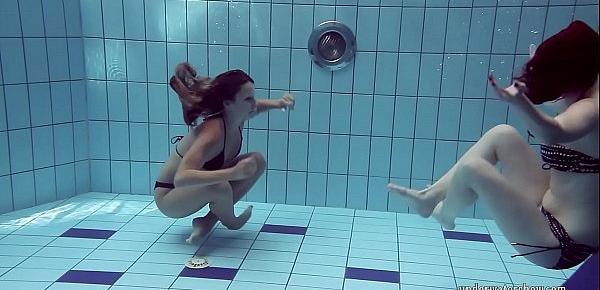  Katrin Privsem and Lucy Gurchenko underwater babes